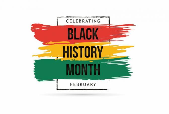 black history month oslavovať vektorové ilustrácie dizajn grafický black history month