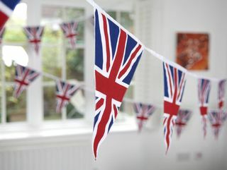 Jubilejný Union Jack Bunting