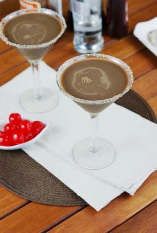 čokoládové martini
